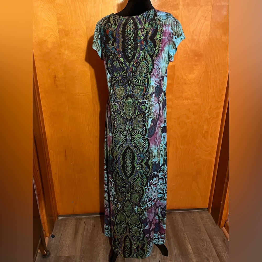 The Pyramid Collection Large Multicolor Maxi Dress - Picture 4 of 4